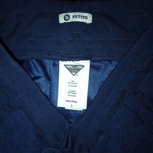 Koi Tech Navy Scrub Top